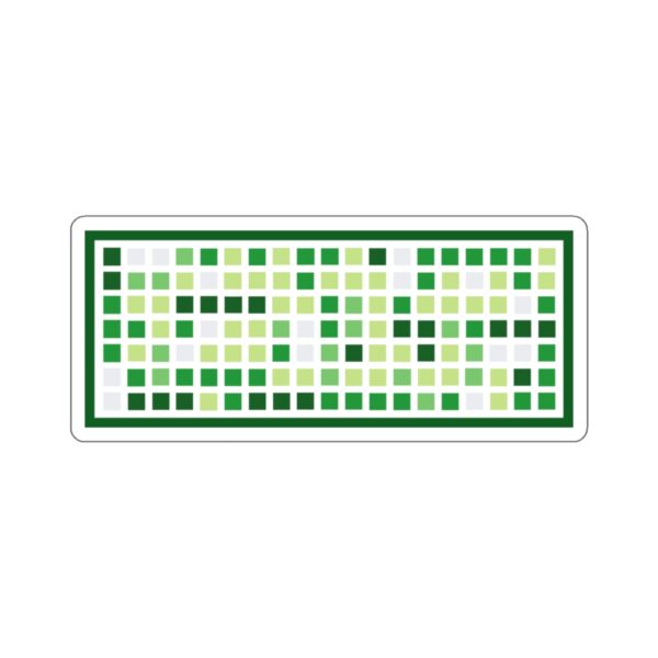 Git Heatmap Laptop Sticker - Image 7