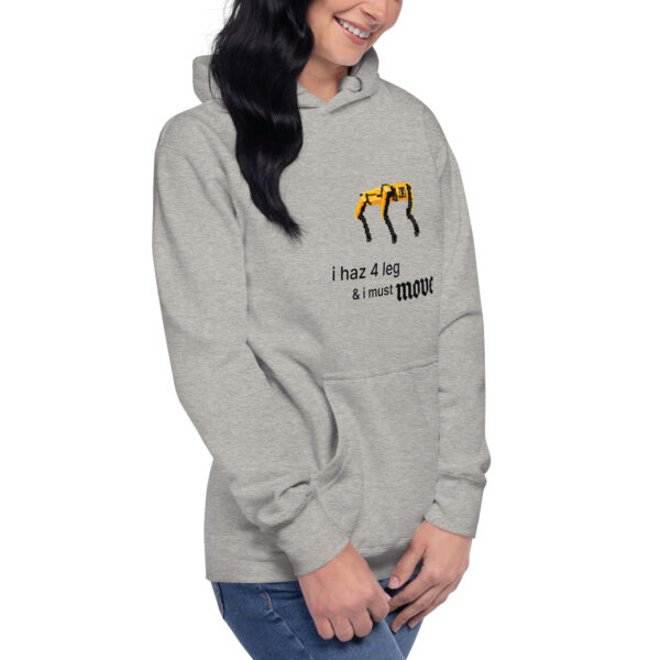 4 Leg Spot Unisex Hoodie - Image 2