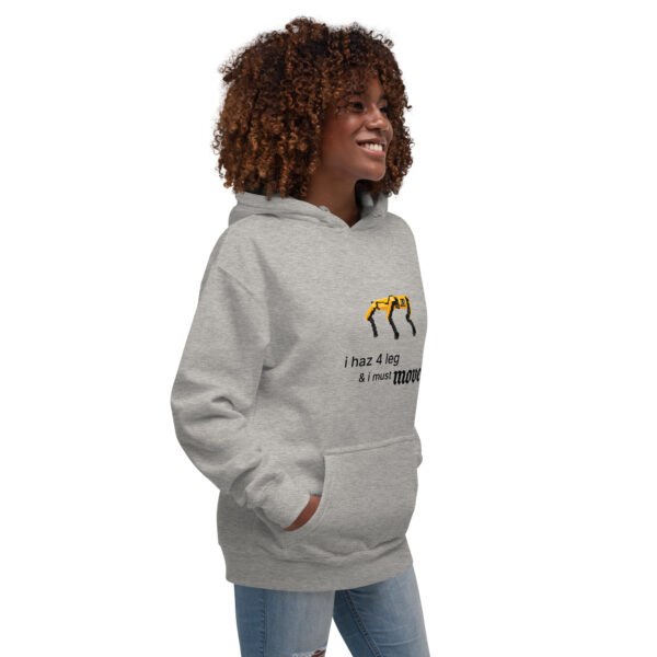 4 Leg Spot Unisex Hoodie - Image 4