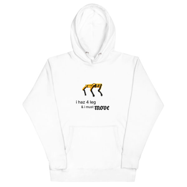 4 Leg Spot Unisex Hoodie - Image 7