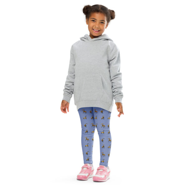 Spot Party Kid's Leggings [Wild Blue Yonder]