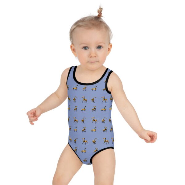 Spot Party Kids Swimsuit [Wild Blue Yonder] - Image 3