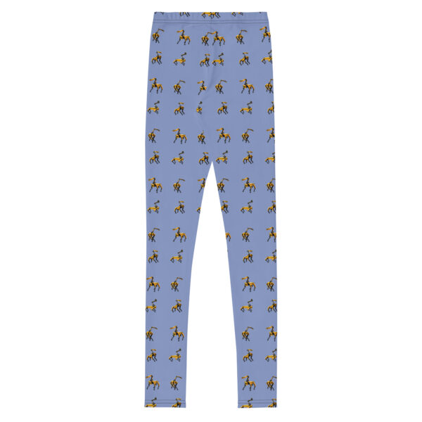 Spot Party Junior Leggings [Wild Blue Yonder] - Image 2