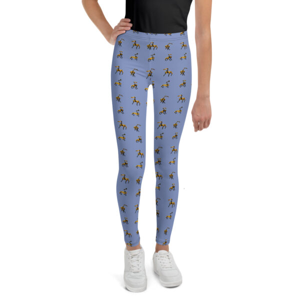 Spot Party Junior Leggings [Wild Blue Yonder]